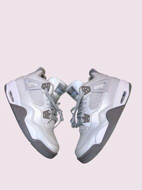 Air Jordan 4 GS Photon Dust Blue Chill HV4401-014 Size 5.5Y/7 Women’s